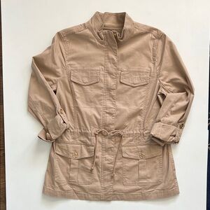 Talbots Kahki Utility Jacket